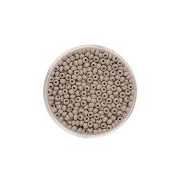 Rocailles satt matt grau 2,6mm 17g