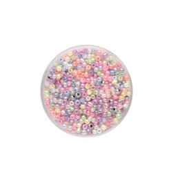 Rocailles mix pastell 2,6mm 17g