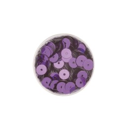 Paillettenscheiben lila 6mm 7g