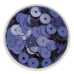 Paillettenscheiben dunkelblau 6mm 7g