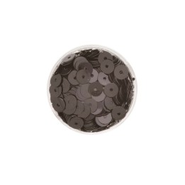 Paillettenscheiben schwarz 6mm 7g
