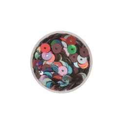 Round sequins assorted colours 6mm 7g