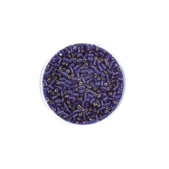 Glasstifte 2,0mm Silbereinzug dunkelblau 17g