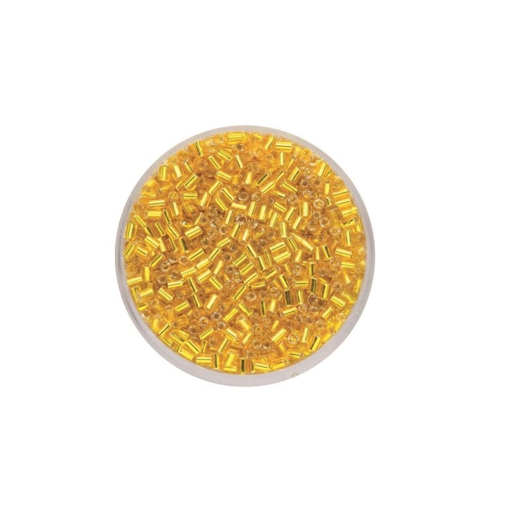 Glasstifte 2,0mm Silbereinzug gelb 17g
