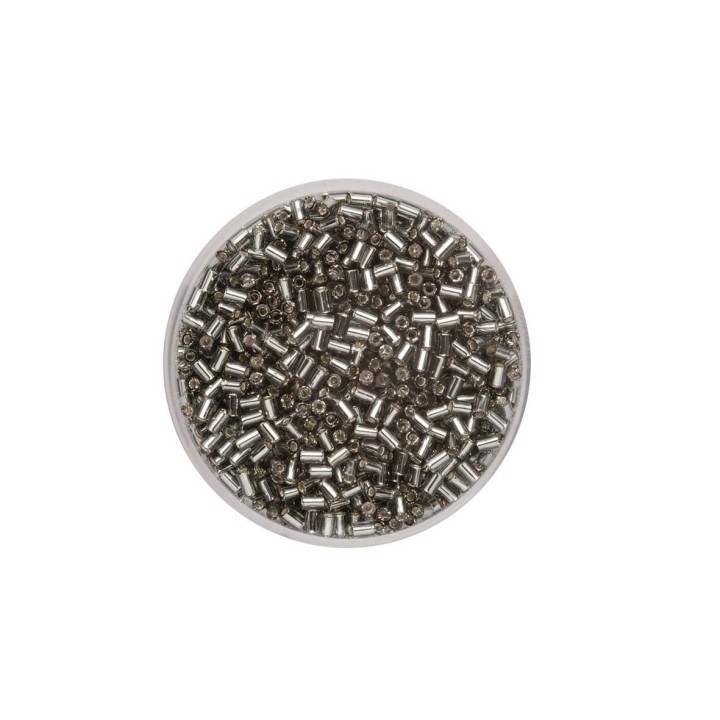 Glasstifte 2,0mm Silbereinzug grau 17g