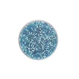 Glasstifte 2,0mm Silbereinzug hellblau 17g