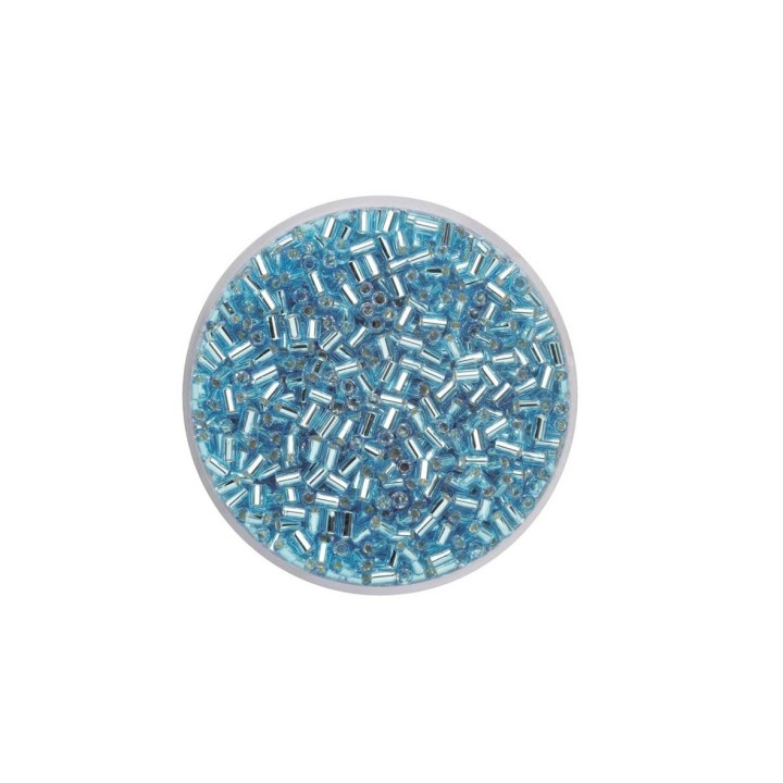 Glasstifte 2,0mm Silbereinzug hellblau 17g