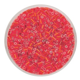 Glasstifte 2,0mm Silbereinzug rot 17g