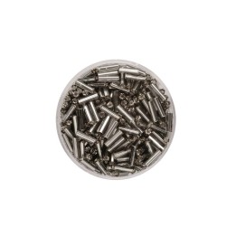Glasstifte 6,0mm Silbereinzug grau 17g