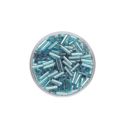 Stifte Silbereinzug hellblau 6mm 17g
