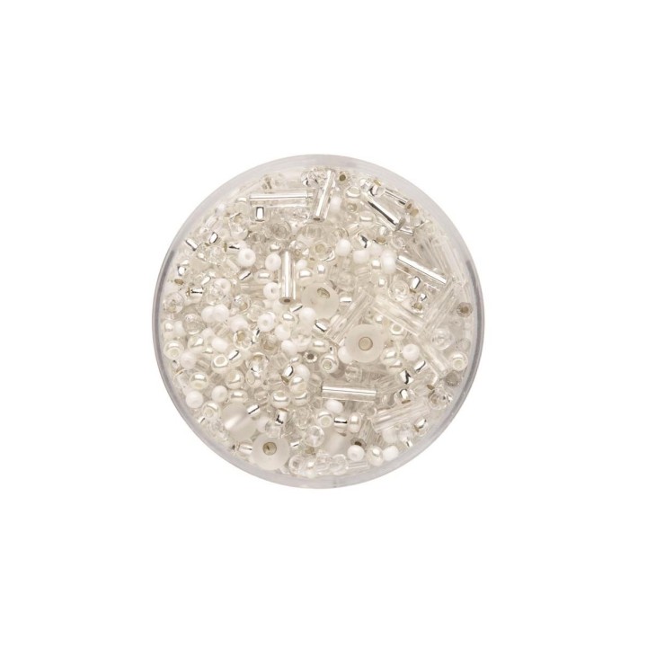 Rocailles Mix weiss 17g