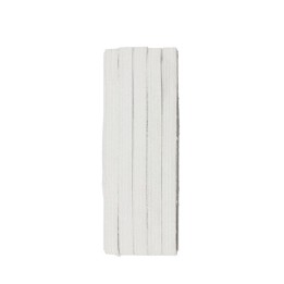 Elastique, 3m x 8mm, blanc extra souple