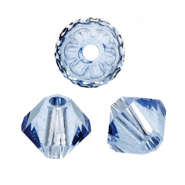 Swarovski-Perlen 4mm 25 Stück hellsafir