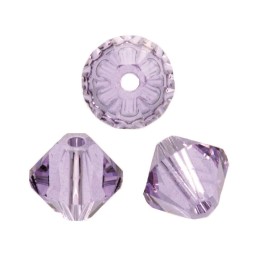 Schliffspitzperle Swarovski 4mm violet 25 Stück