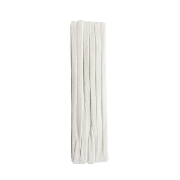 Schnürsenkel, flach 5m weiss zuschneidbar