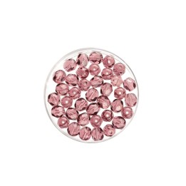 Glasschliffperlen 6mm 50 Stück amethy Stück