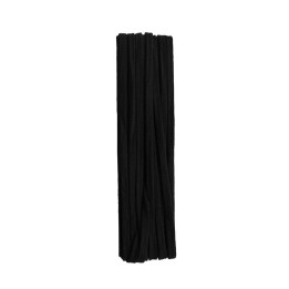 Schnürsenkel, flach 5m schwarz zuschneidbar