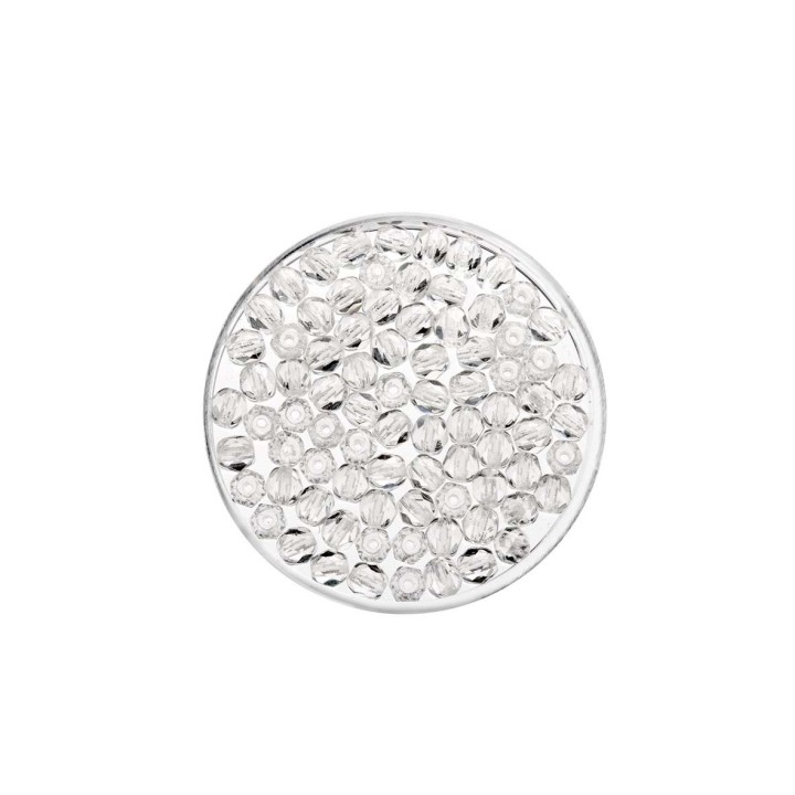 Glasschliffperlen 4mm 100 Stück cry Stückal