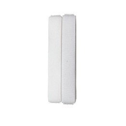 Klettband, 50cm x 16mm weiss