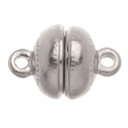 Magnetverschluss 1 Stück 12mm silberfarben
