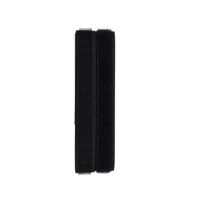 Klettband, 50cm x 16mm schwarz