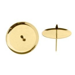 Kerzenhalter 4 Stück 8cm goldfarben
