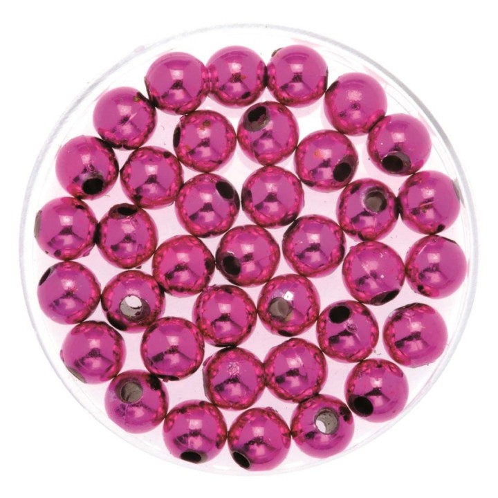 Deco pearls 75g 6mm violet