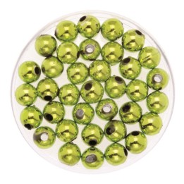Dekoperlen 75 g 6mm grün