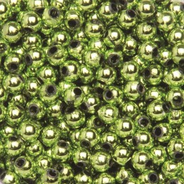 Perles de décoration 10mm 75g vert