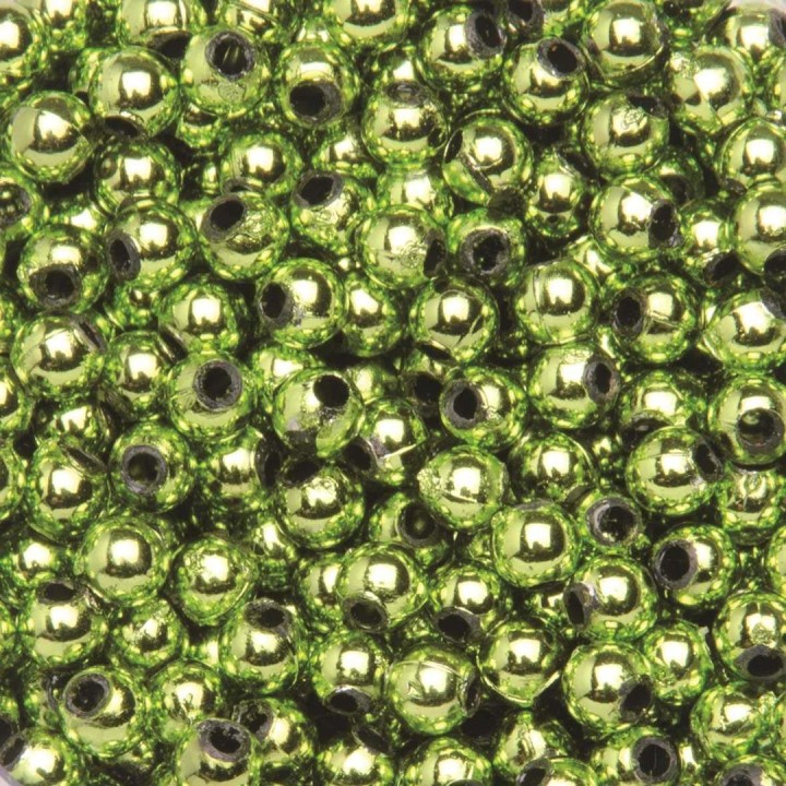 Deco pearls 75g 10mm green