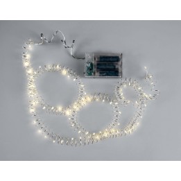 LED Lichterkette 70-teilig mit Timer warmweiss,