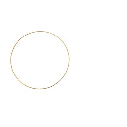 Metallring goldfarben, 30cm
