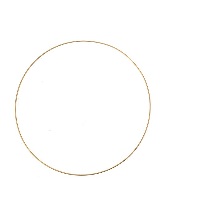 Metallring goldfarben, 40cm