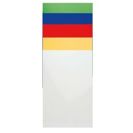 Feuille plastique A3 30x42cm 0,35mm 5x2pcs couleurs assort.