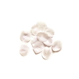 Rosenblütenblätter weiss 100 Stück