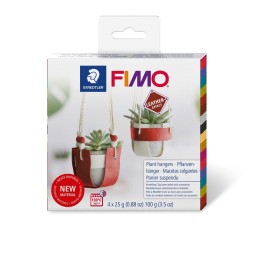FIMO effect Leather Set Pflanzenhänger