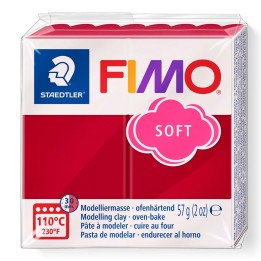 Fimo Soft 57 g rouge cerise