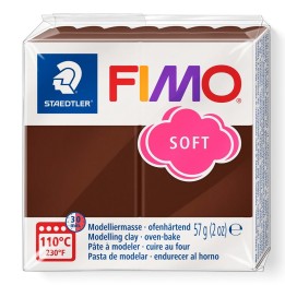 Fimo Soft 57 g chocolat