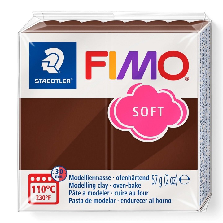 Fimo Soft 57 g chocolat