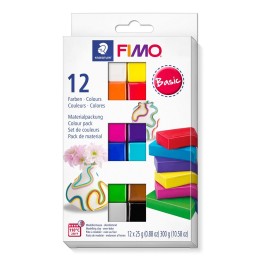 FIMO Soft Colour Pack 12x25g 12 Farben Basic