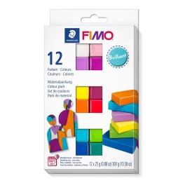 FIMO Soft Colour Pack 12x25g 12 Farben Brillant