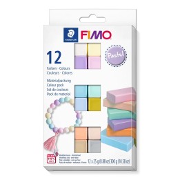 FIMO Soft Colour Pack 12x25g 12 Farben Pastel
