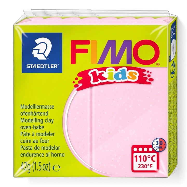 FIMO kids 42g Pearl hellpink