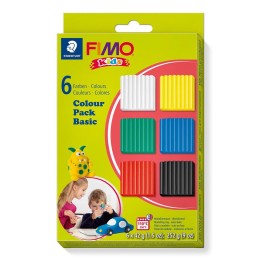 FIMO kids 6 x 42g Colour Pack basic