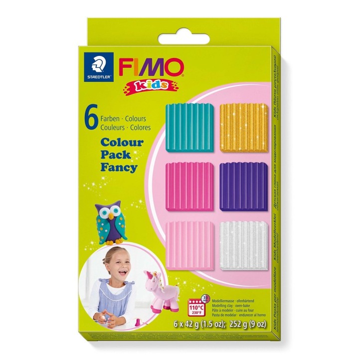 FIMO kids 6 x 42g Colour Pack girlie