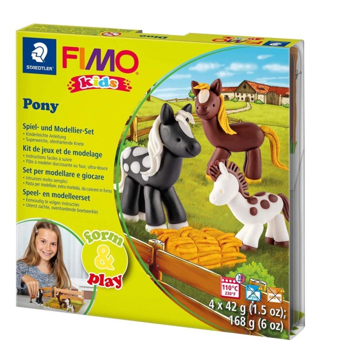 FIMO kids form & play Pony