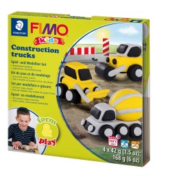 FIMO kids form & play Set Construction Trucks