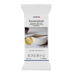 Keramiplast, Modelliermasse weiss 1000g