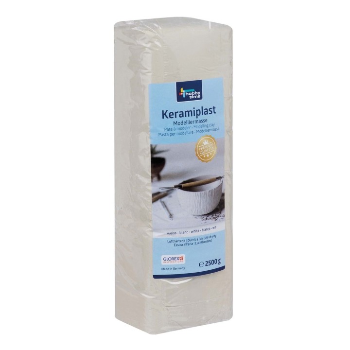 Keramiplast, Modelliermasse weiss 2500g