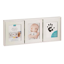 Memory Abdruck-Set 30,8x12,2cm 3-teilig mit Stempelkissen Alu